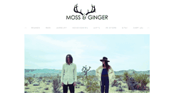 Desktop Screenshot of mossandginger.com